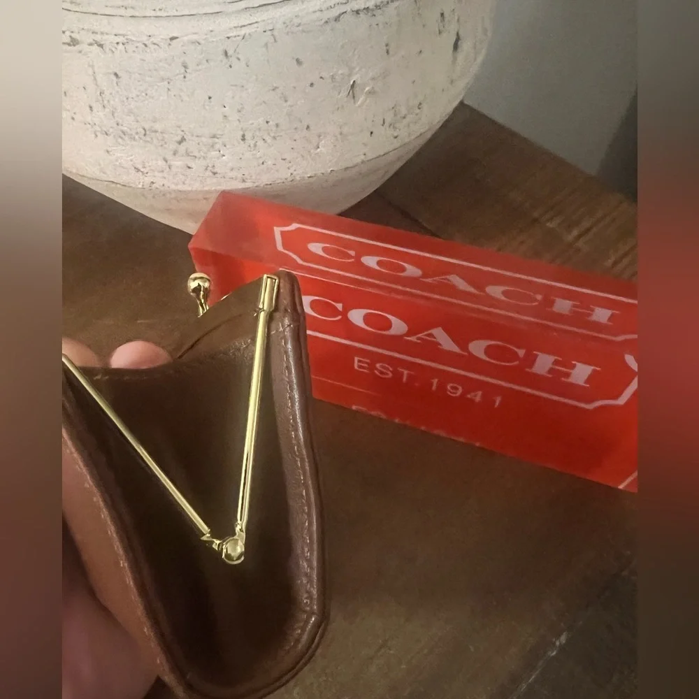 Coach Vintage Framed Coin Purse (NWT)